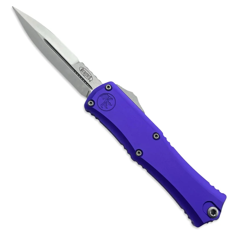Microtech 1701M-10PU - Mini Hera II Bayonet Purple Stonewash Standard