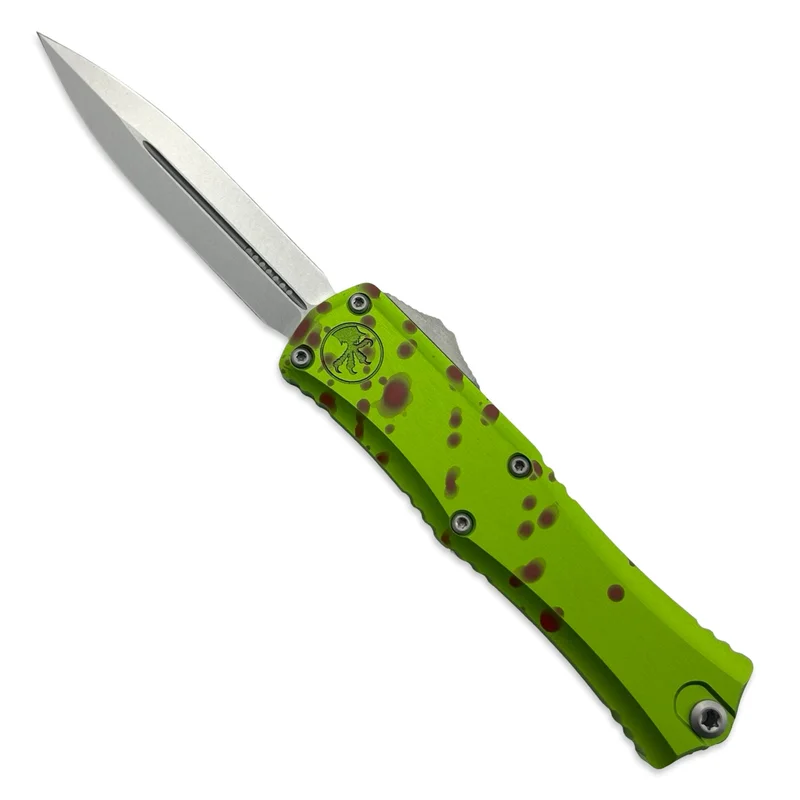 Microtech 1702M-10Z - Hera II Mini D/E ZOMBIE-TECH Stonewash Standard