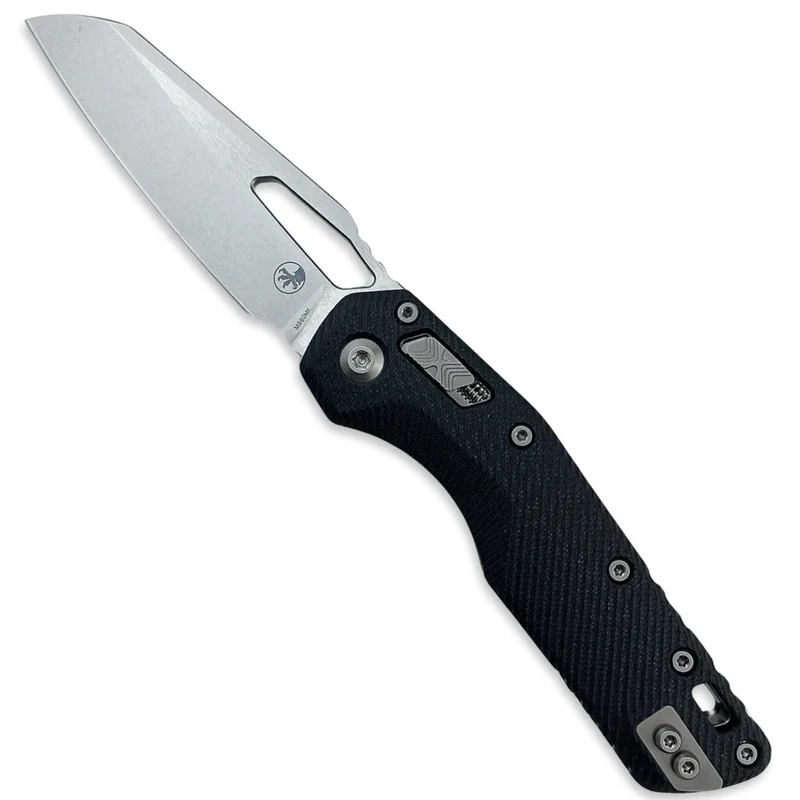 Microtech 210-10FLGTBK - MSI Fluted G10 Black Stonewash Standard