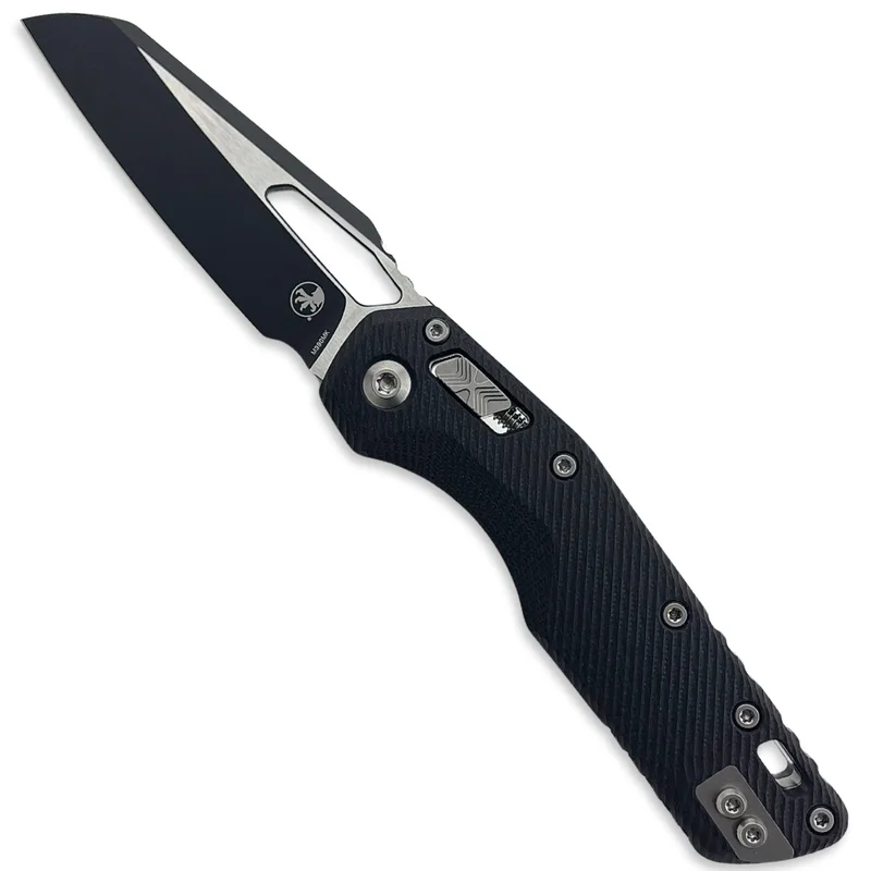 Microtech 210-1FLGTBK - MSI Black S/E Standard Fluted G10
