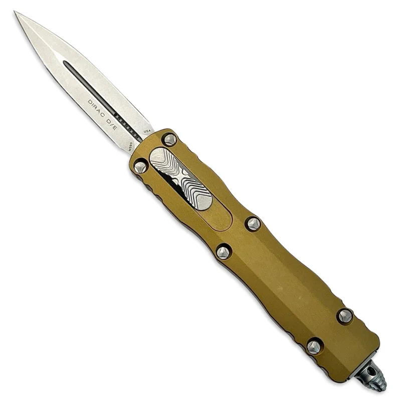 Microtech 225-10TA - Tan Dirac D/E Stonewash Standard
