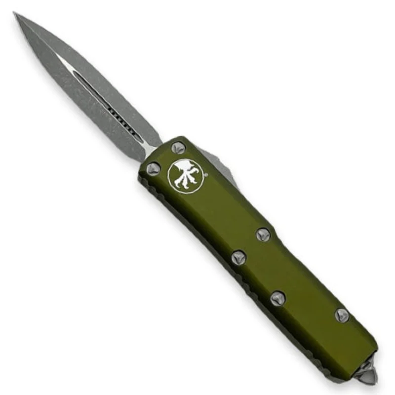 Microtech 232-10APOD - UTX-85 D/E OD Green Apocalyptic Standard