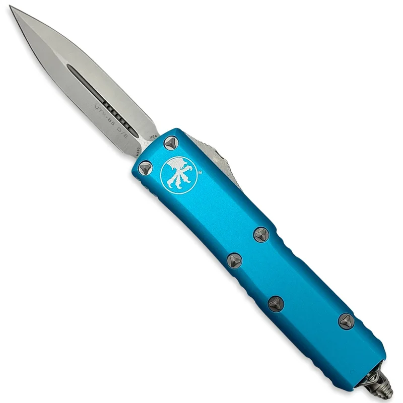 Microtech 232-4TQ - UTX-85 D/E Turquoise Satin Standard