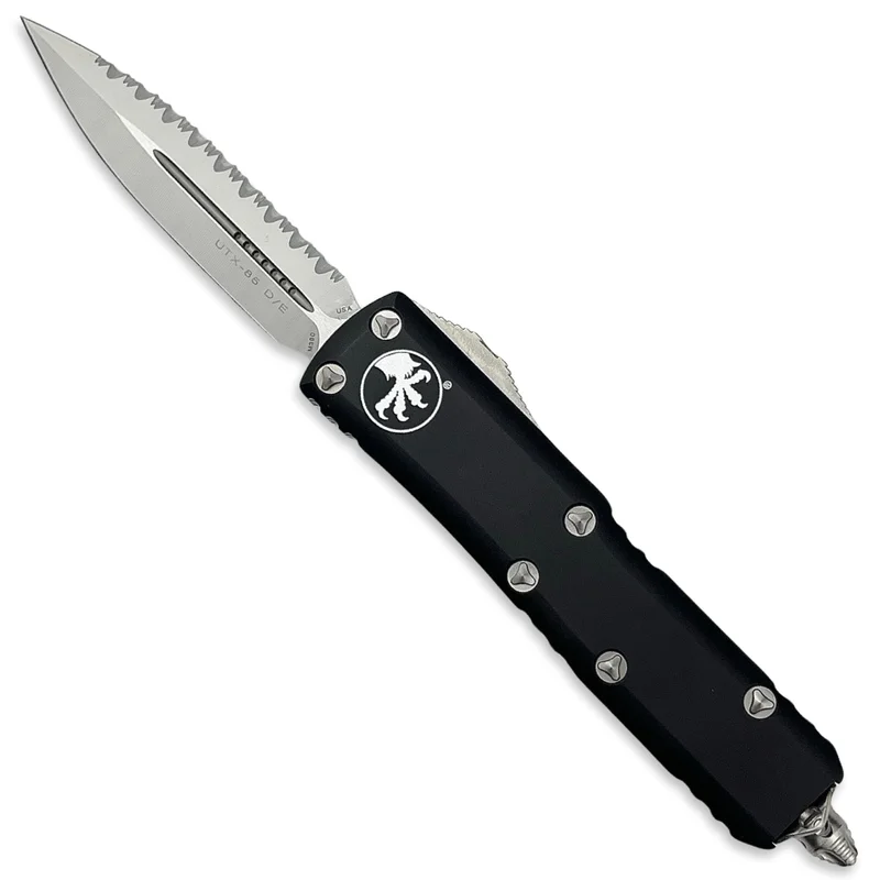 Microtech 232-6 - UTX 85 D/E Satin Full Serrated