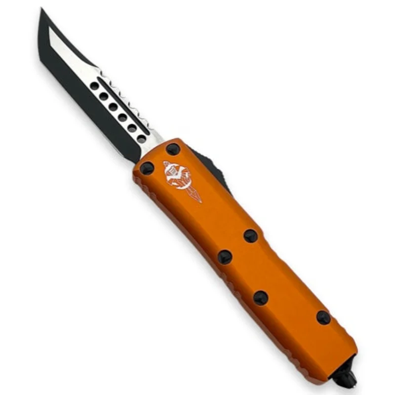 Microtech 719-1ORS - UTX-85 Hellhound Orange Standard
