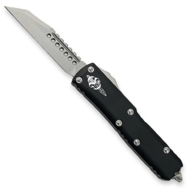 Microtech 719W-10S - UTX 85 Warhound Stonewash Standard