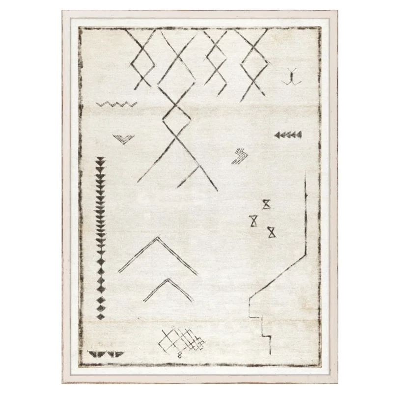 Middle Atlas Design IV- Large, 42"W x 30"L