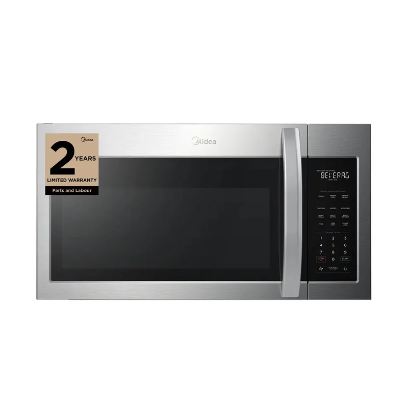 Midea - 1.9 cu. Ft. OTR with Sensor Cook - MMO19S14ASTC Stainless