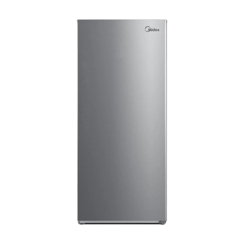 Midea - 13.8 cu. Ft Upright Freezer in Stainless - MRU14B2ASL Stainless