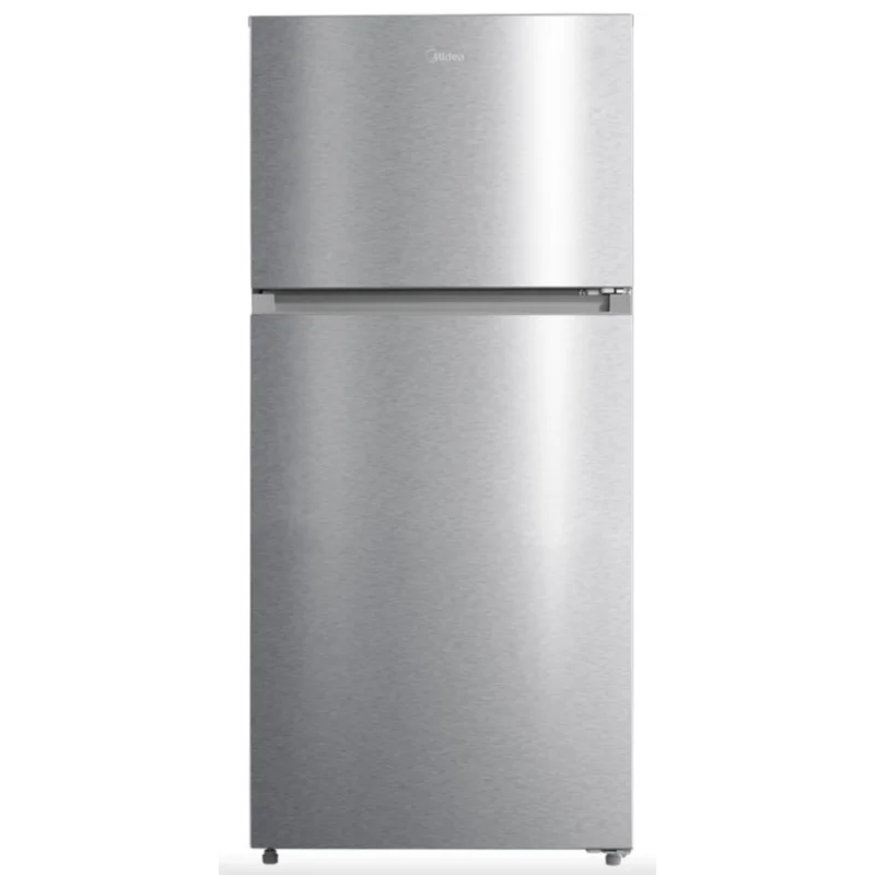Midea - 27.5 Inch 14.2 cu. ft Top Mount Refrigerator in Stainless - MRT14D2BST STAINLESS STEEL