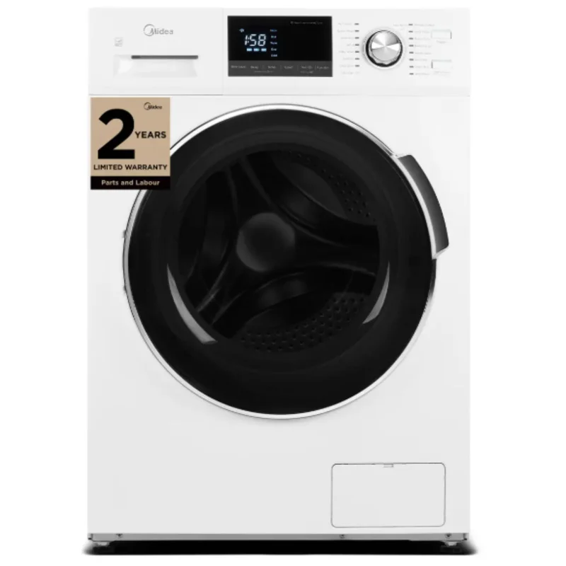 Midea - 3.1 cu. Ft  Front Load Washer in White - MLH27N5AWWC WHITE