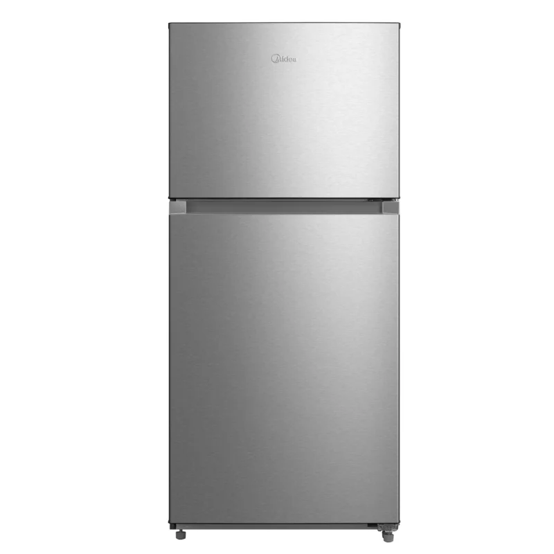 Midea - 30 Inch 18.1 cu. ft Top Mount Refrigerator in Stainless - MRT18D3BST STAINLESS STEEL