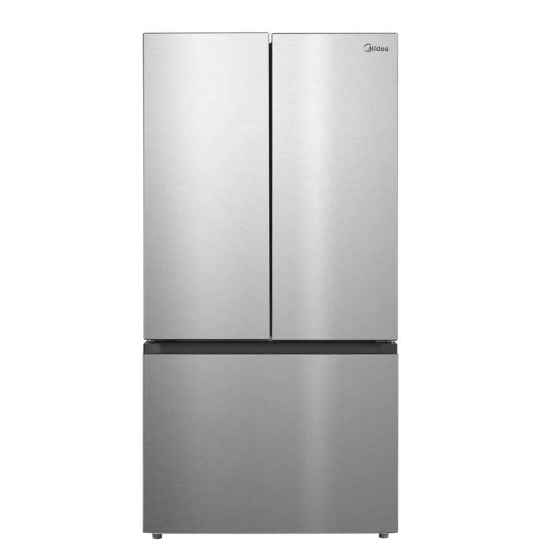 Midea - 33 Inch 22.6 cu. ft French Door Refrigerator in Stainless - MRF23I7AST STAINLESS STEEL