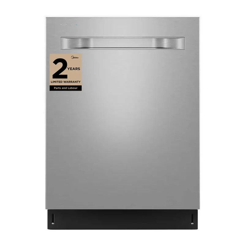 Midea - 45 dBA Built In Dishwasher in Stainless - MDT24P4AST Stainless