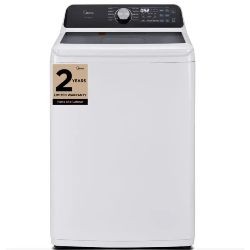 Midea - 5.1 cu. Ft Top Load Washer in White - MLTW51A2BWW White