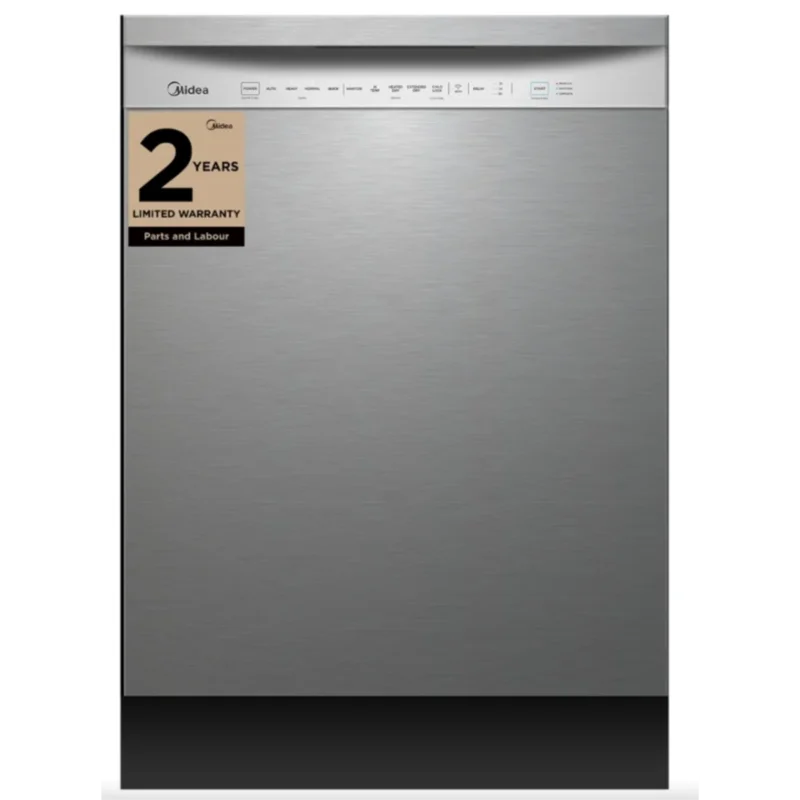 Midea - 52 dBA Built In Dishwasher in Stainless - MDF24P1AST Stainless