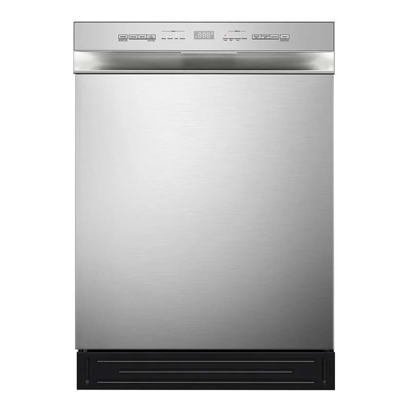 Midea - 52 dBA Built In Dishwasher in Stainless - MDF24P2BST Stainless