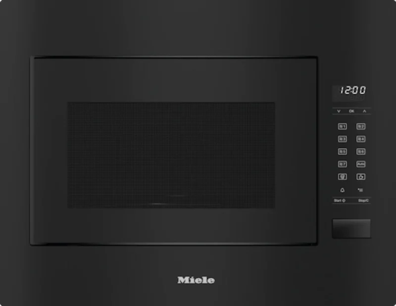 Miele - 0.92 cu. Ft Built In Microwave in Black - M 2241 SC Black