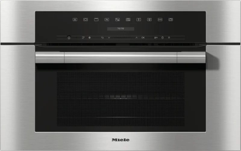 Miele - 1.52 cu. ft Speed Wall Oven in Stainless - H 7170 BM Stainless