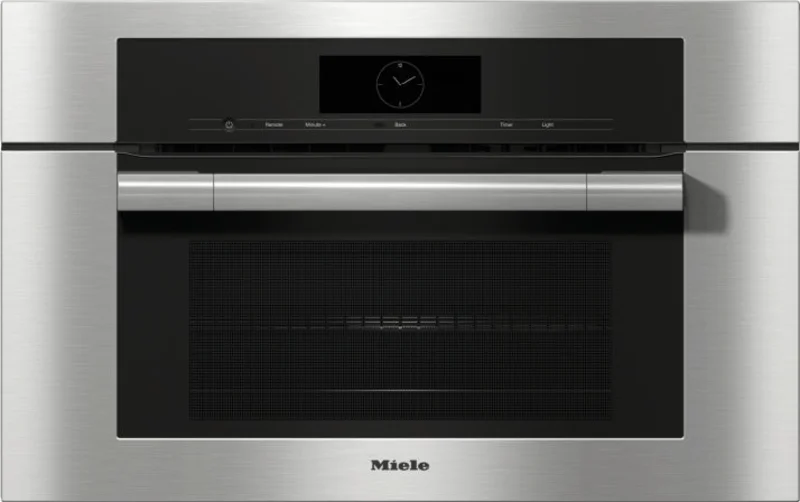 Miele - 1.52 cu. ft Speed Wall Oven in Stainless - H 7770 BM Stainless