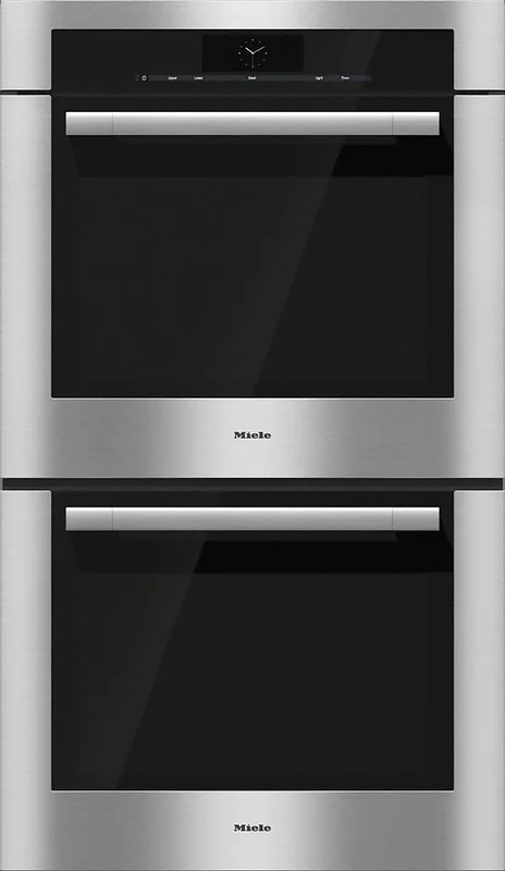 Miele - 130 L Double Wall Oven in Stainless - H 6780-2 BP2 Stainless