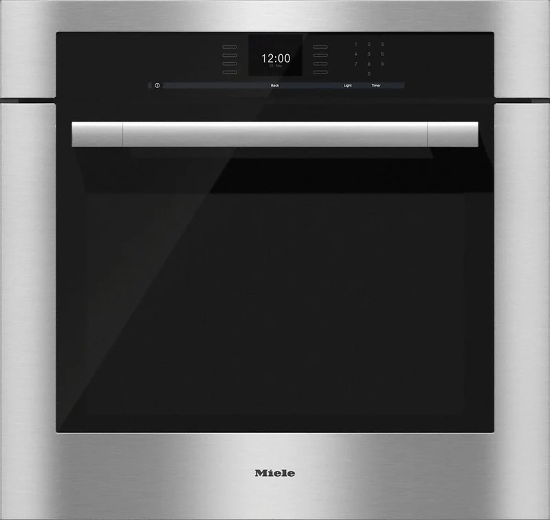 Miele - 130 L Single Wall Oven in Stainless - H 6580 BP Stainless