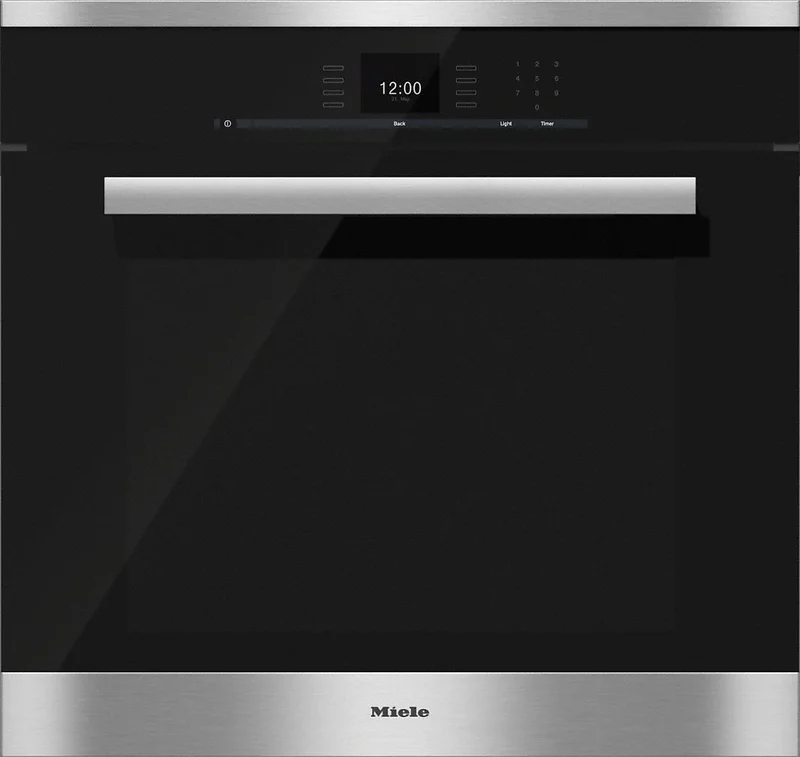 Miele - 130 L Single Wall Oven in Stainless - H 6680 BP Stainless