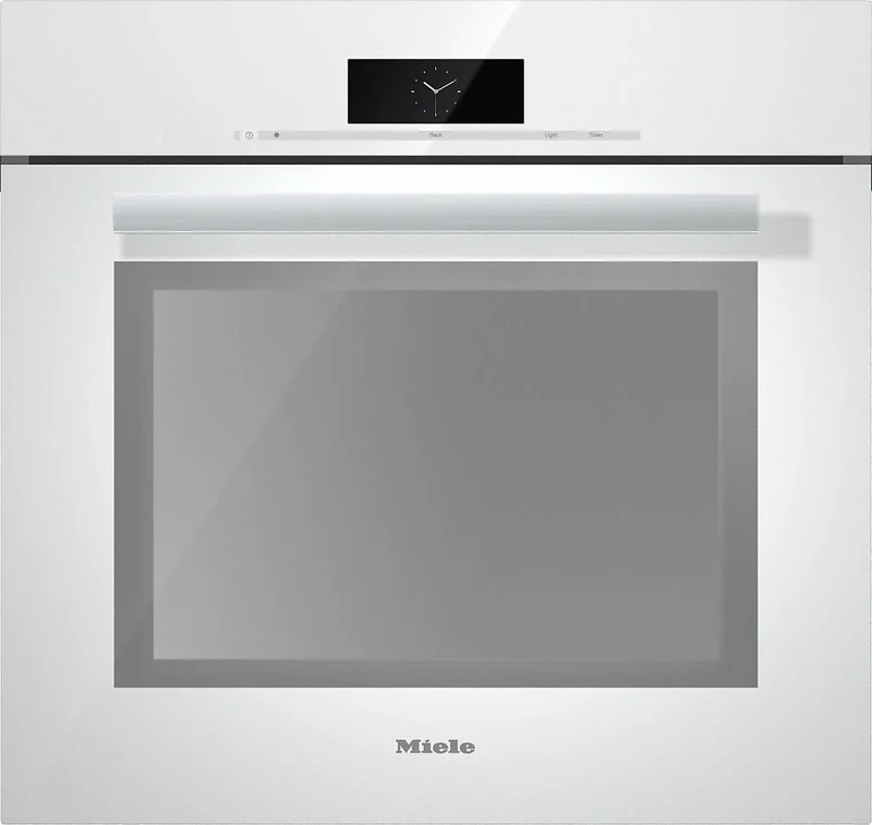 Miele - 130 L Single Wall Oven in White - H 6880-2 BP BRWS White