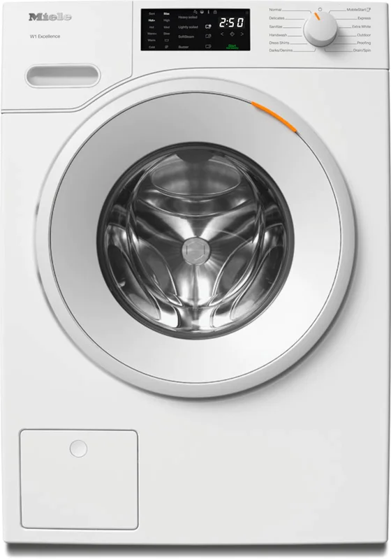 Miele - 2.3 cu. Ft Compact Washer in White - WXD160 White
