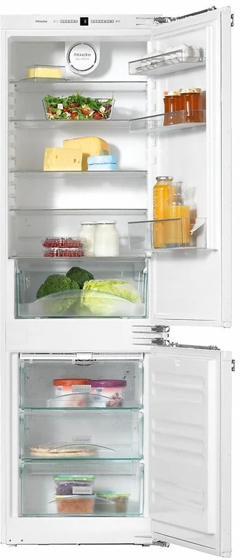 Miele - 22.125 Inch 9.1 cu. ft Bottom Mount Refrigerator in Stainless - KFN 37232 ID Stainless