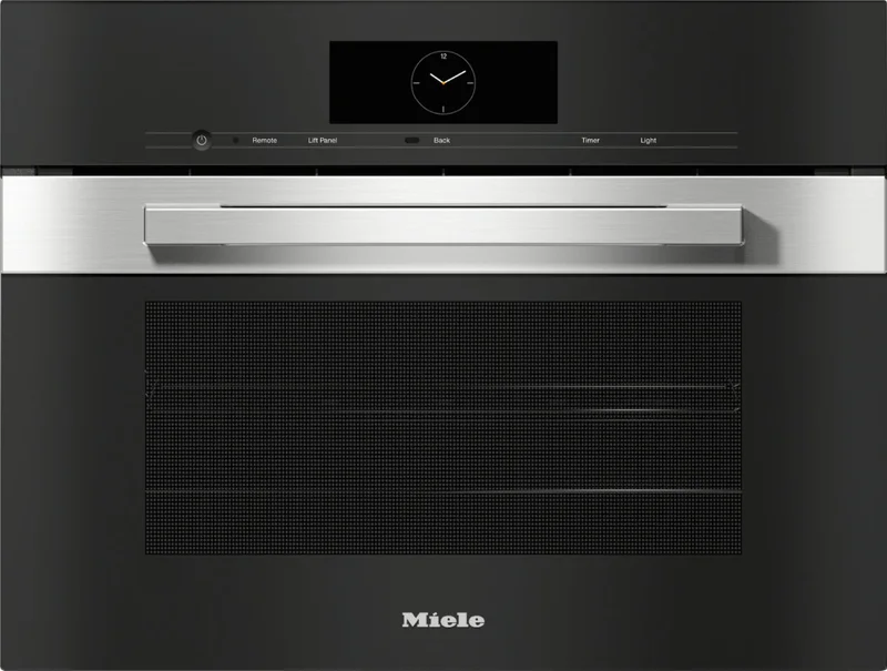 Miele - 23.5 inch Steam Wall Oven in Stainless - DGC 7845 Stainless