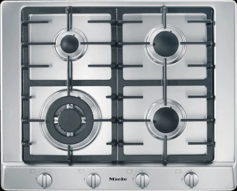 Miele - 25.6 Inch Gas Cooktop in Stainless - KM 2012 G Stainless