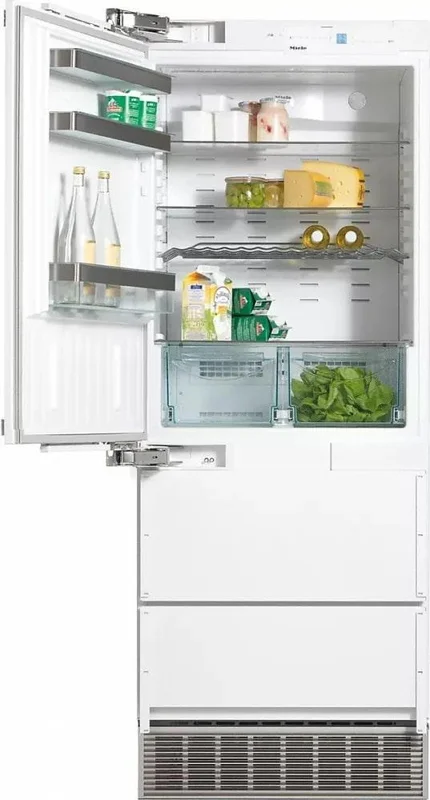 Miele - 29.875 Inch 14.1 cu. ft Bottom Mount Refrigerator in Panel Ready - KFN9855 IDE LI Panel Ready