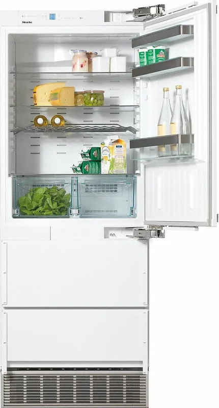 Miele - 29.875 Inch 14.1 cu. ft Bottom Mount Refrigerator in Panel Ready - KFN9855 IDE RE Panel Ready