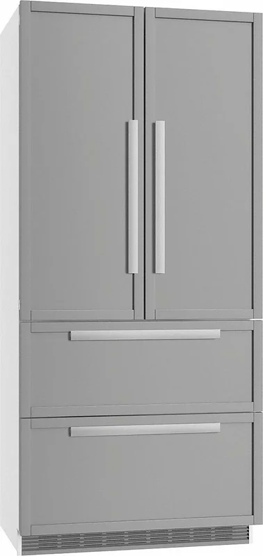 Miele - 35.875 Inch 18.9 cu. ft French Door Refrigerator in Panel Ready - KFNF9955 IDE Panel Ready