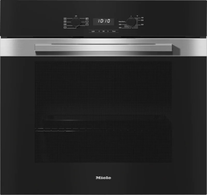 Miele - 4.59 cu. ft Single Wall Oven in Stainless - H 2880 BP Stainless
