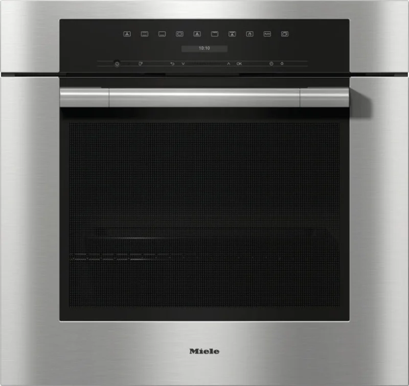 Miele - 4.59 cu. ft Single Wall Oven in Stainless - H 7180 BP Stainless