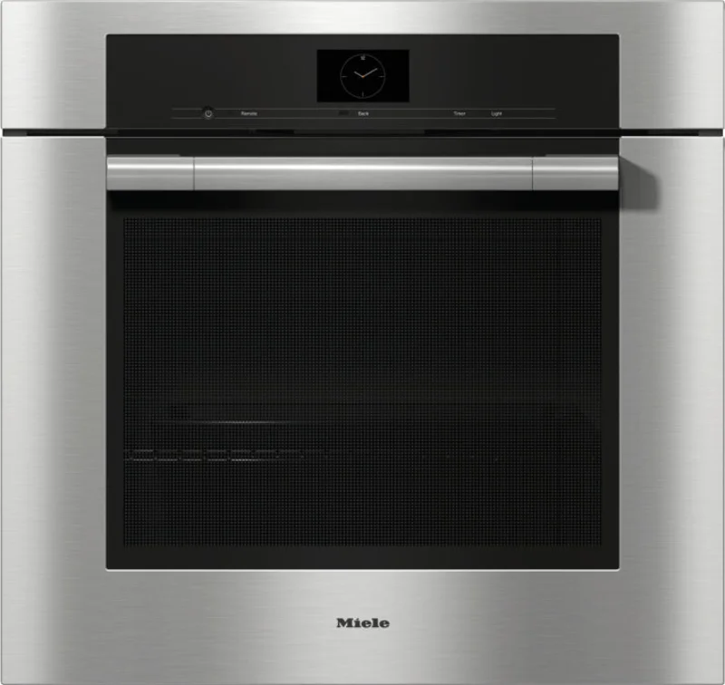 Miele - 4.59 cu. ft Single Wall Oven in Stainless - H 7580 BP Stainless