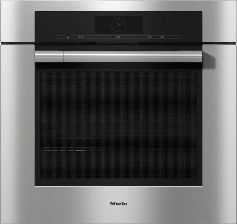 Miele - 4.59 cu. ft Single Wall Oven in Stainless - H 7780 BP Stainless