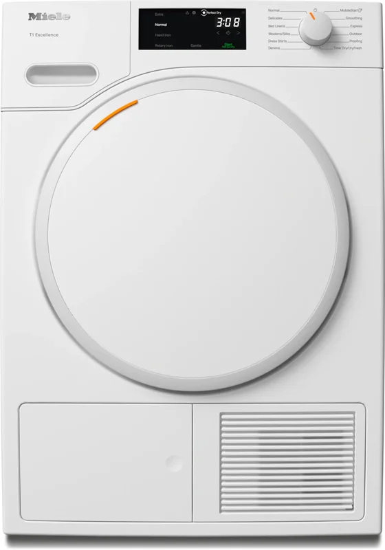 Miele - 4 cu. Ft Compact Dryer in White - TXD160 White