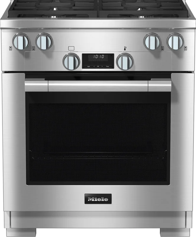 Miele - 5 cu. ft Gas Range in Stainless - HR 1724-3 G DF Stainless