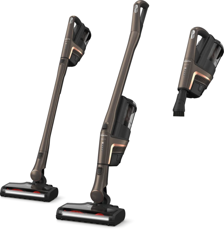 Miele - Triflex HX2 Pro Cordless Stick Vacuum Cleaner in Infinity Grey Pearl Finish with Rose Gold Accents - 41OML031USA Grey