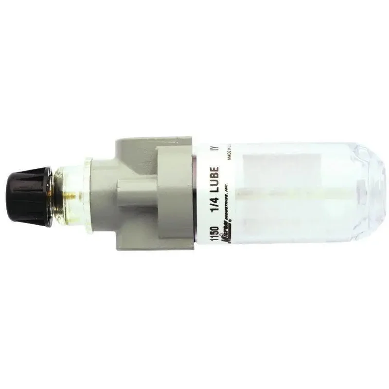 Milton 1/4 in NPT Mini Pecision Lubricator (Drip Type) w/ Polycarbonate Bowl