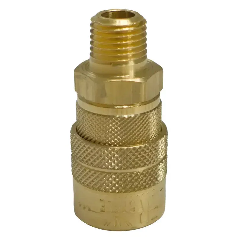 Milton 1/4" Male M-Style Coupler - M716