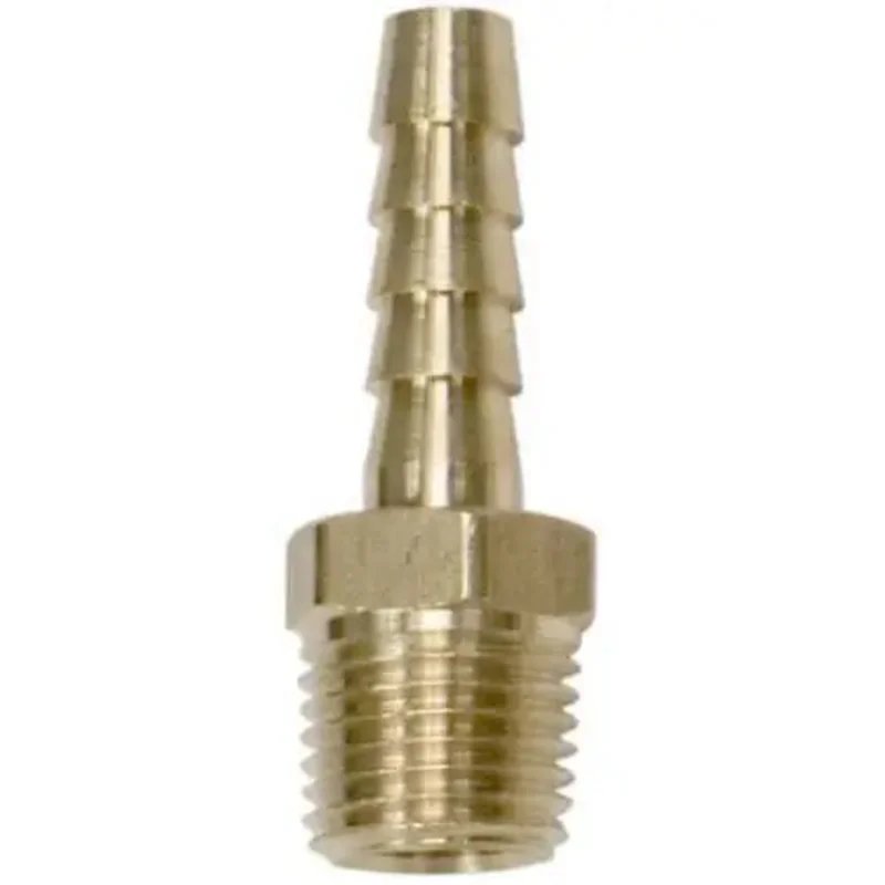 Milton 1/4" MNPT Brass Hose Ends (Ea)
