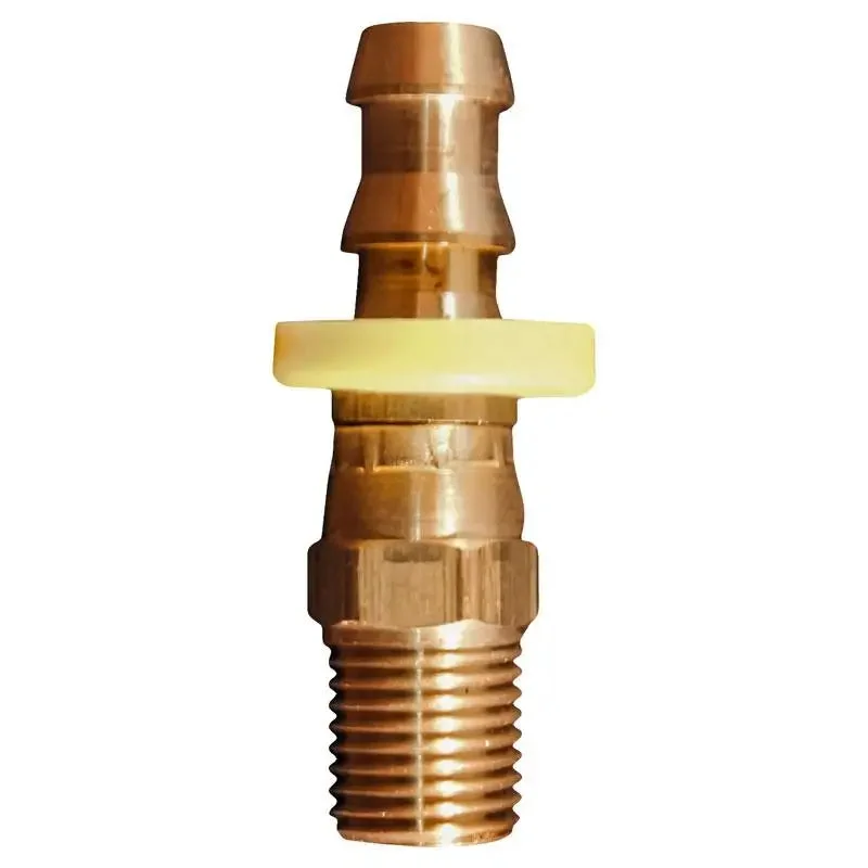 Milton 1/4" NPT Full Swivel Male Hose End (Ea) - 1706-4