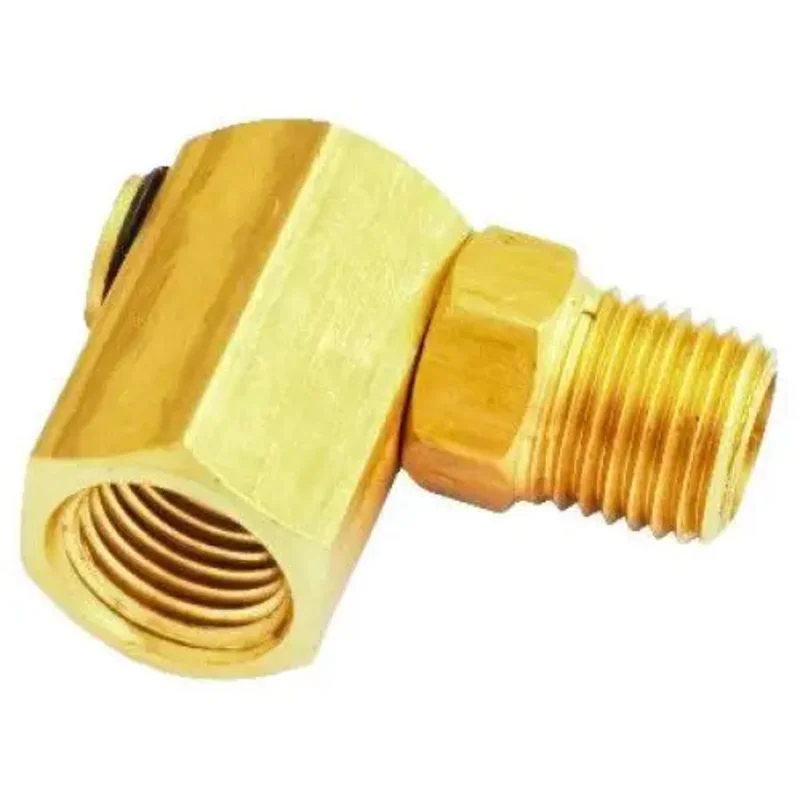 Milton 1/4" NPT L Swivel Hose Connector