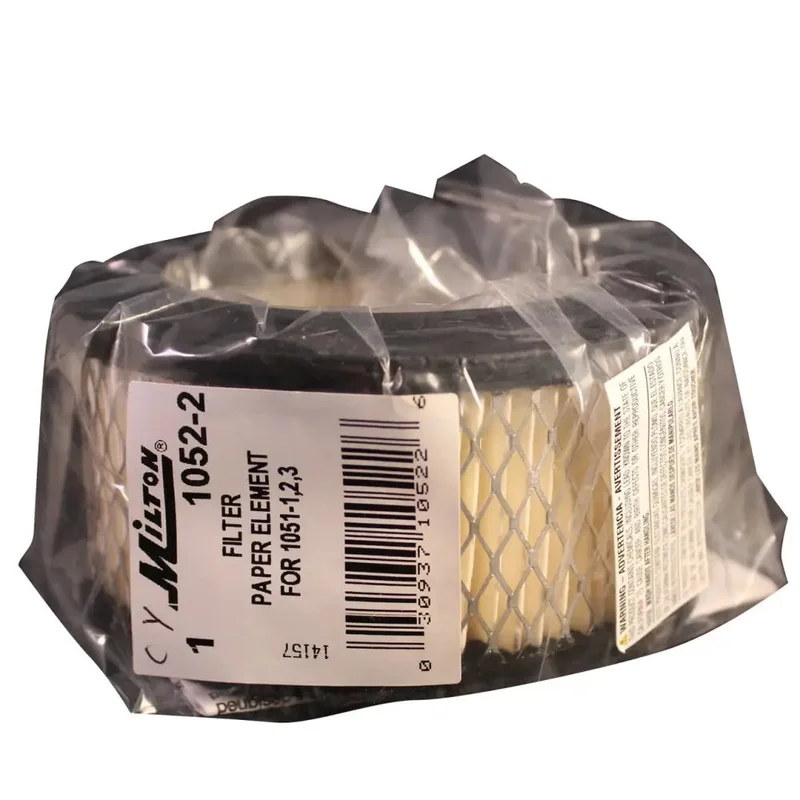 Milton 1052-2 Air Compressor Intake Filter, ID 2-5/16"