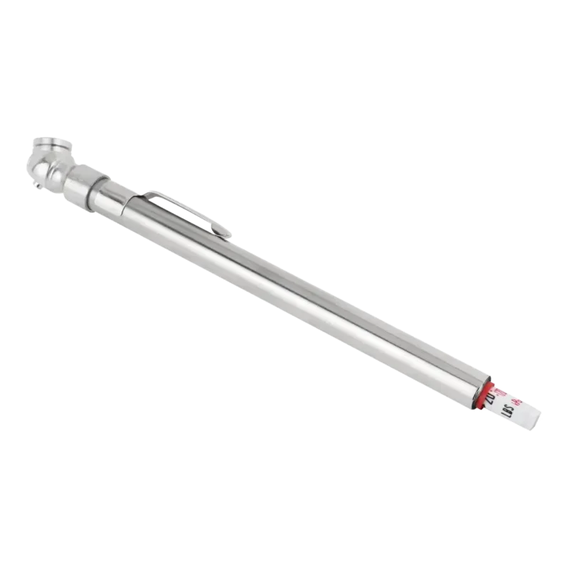 Milton 20-120 PSI Pencil Tire Pressure Gauge, Ball-Head Air Chuck - S-925