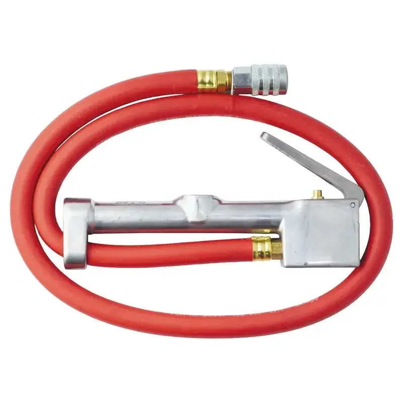 Milton 502 Inflator Gauge with 3ft Hoses (0-160 PSI)